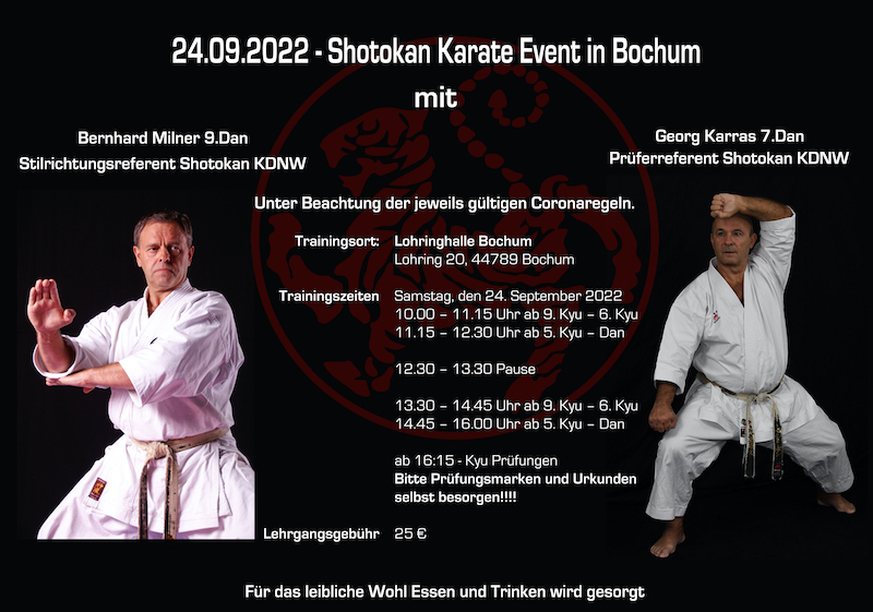 Shotokan Karate Event in Buchum